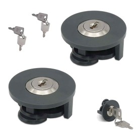 Pack of 2 Socket Locks, Socket Protection, Lockable Socket Protection, Ideal for Indoor and Outdoor Use