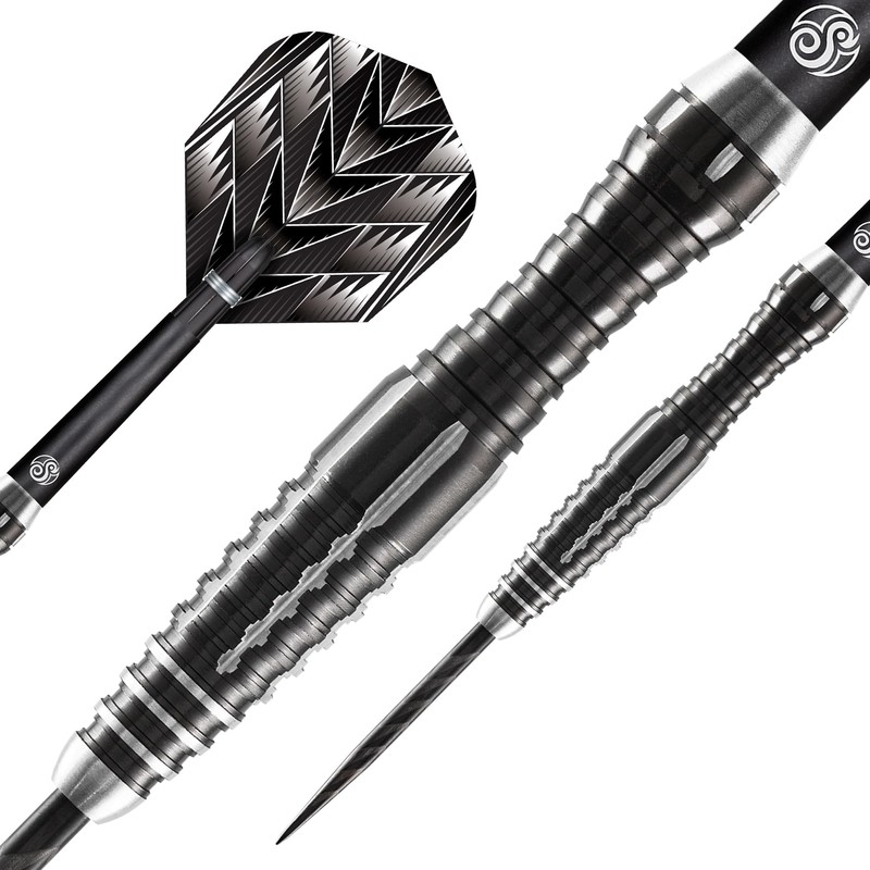 Shot! Darts Tribal Weapon Series 4 Steel Tip Dart Set-Centre