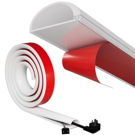 Cable Duct (White (Space for 2-4 Cables), 3 m)