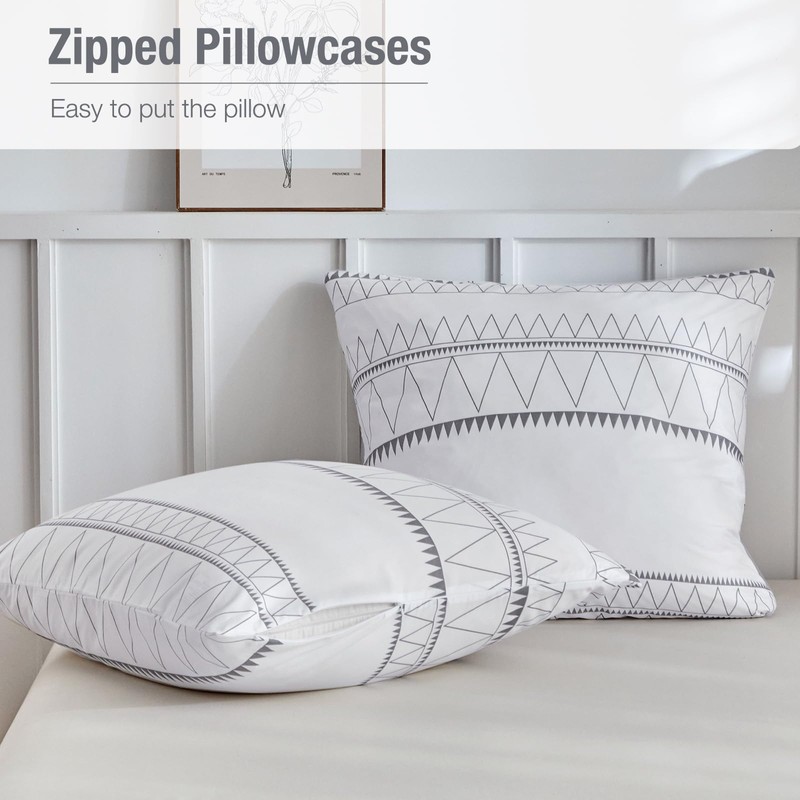 Lekesky Bed Linen (220 x 240 cm), 3 Pieces, Duvet