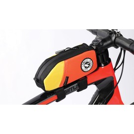 ULAC NOMADPAK: TREKKING 0.9L Top Tube Bag (Orange-Yellow)