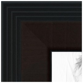 ArtToFrames 26x35 Inch Brown Picture Frame, This 1.50 Inch Custom MDF Poster Frame is Windsor Walnut, Great for Your Art or Photos - Comes with Economy Acrylic