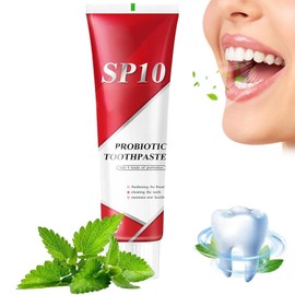 Sp10 Probiotic Toothpaste,Probiotic Toothpaste,Sp10 Toothpaste,Sp-10 Ultra Whitening Toothpaste,Fresh Breath,Deep Cleaning Care Toothpaste(100g)