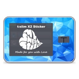 MySweetStitch Tandem t:slim X2 sticker, geometric, made in Germany