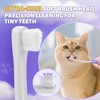 Cat Toothbrush and Toothpaste Kit - - Includes Toothpaste (Coconut
