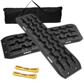 YATOINTO Off-Road Traction Boards, Pair Recovery Tracks Tire Traction Mats