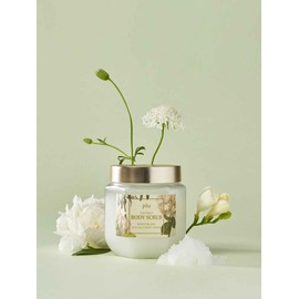 Flu Perfumed Sea Salt Body Scrub 500g White Blanc / 퍼퓸드 씨솔트 바디스크럽 500g 화이트블랑