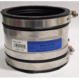MISSION  RUBBER FLEX-SEAL MR56 44 ARC ADJUSTABLE REPAIR COUPLING 4"