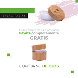 Beohemp Crema Facial de Día con Vitamina E, SPF15, 50 g