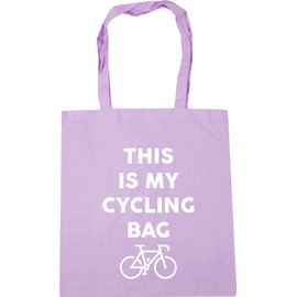 Hippowarehouse This is my cycling bag Tote Shopping Gym Beach Bag 42cm x38cm, 10 litres