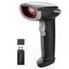 Inateck AI Barcode Scanner Bluetooth, 1D Handheld Scanner Wireless, Handheld