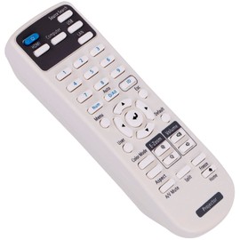 Allimity E10 Replacement Remote fit for Epson Multimedia Projector EB-992F EB-982W EB-972 EB-118 EB-W49 EB-X49 EB-E20 EB-FH52 EB-W52 EB-W51 EB-X51 EB-E10 EB-FH06 EB-W06 EB-X06 EB-E01 EB-X500 EB-E500