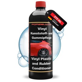 Porzelack® Rubber Care & Plastic Care 375 ml - 2-in-1 Car Exterior Care for Rubber & Plastic - Protection Against Cold & Weather - For Door & Rest