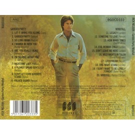 RICK NELSON GARDEN PARTY/WINDFALL NEW CD