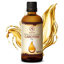 Carotene Oil 100 ml - 100% Pure and Natural - Carotene Oil - Best Care Oil for Skin - Hair - Body Care