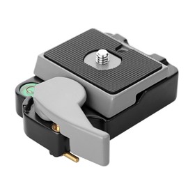 RGBS Camera 323 Quick Release Plate Clamp with 1/4'' to 3/8'' Screw Compatible for manfrotto 200PL-14 and 323 RC2 496RC, 498RC2, 804RC2