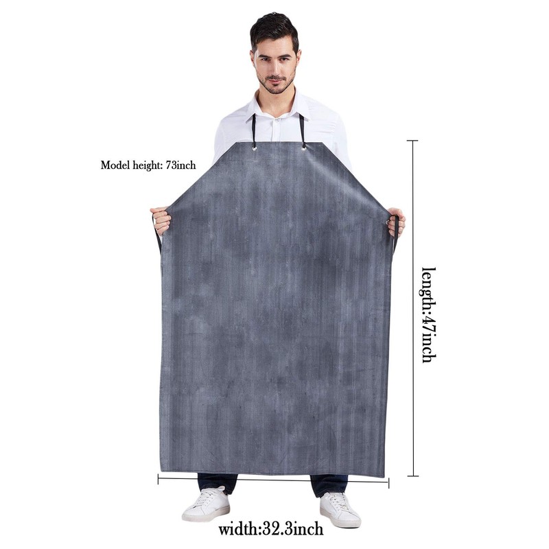 Nanxson Mens Thick Rubber Waterproof Oil Resistance Industrial Workshop Protective