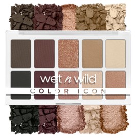 Wet n Wild Color Icon 10 paletas de maquillaje, uso largo, Nude Aeakening - paleta de sombras - sombras                                               