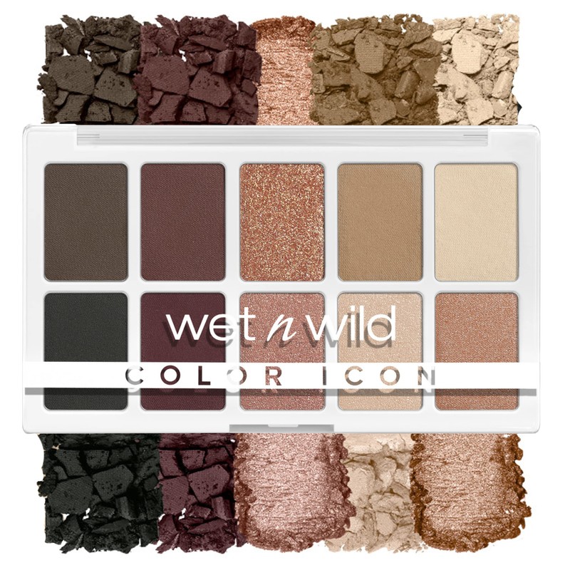 Wet n Wild Color Icon 10 paletas de maquillaje, uso