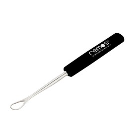 Remos Ear Loop Stainless Steel for Removing Earwax 7 cm Long (Black)
