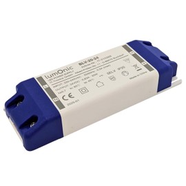 Lumonic I LED Transformer BLV-20-24 I 24V 20W I Input 220-230VAC I Flicker-Free & Efficient I Overload Protection I LED Power Supply I for LED Lighting & LED Strip