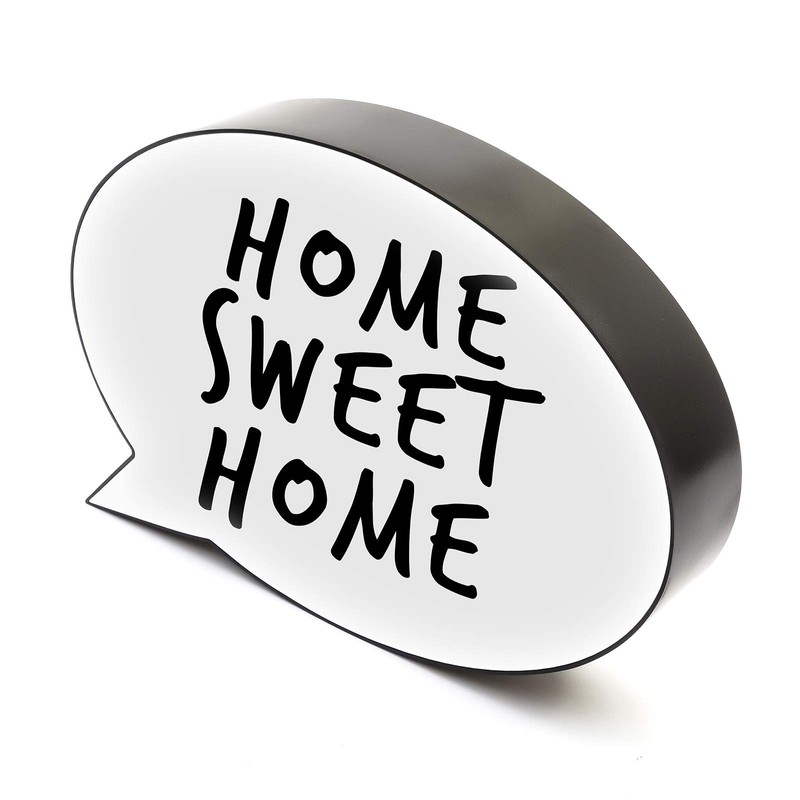 PetrolScooter Speech Bubble LED Light Up Box Write Your Own