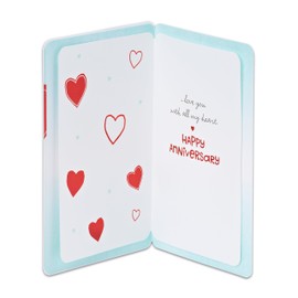 American Greetings Romantic Anniversary Card (Love You With All My Heart)