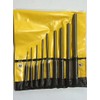 Long Drive Roll Pin Punch Set of 9 Pcs-Imperial Sizes/Hardened