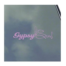 Gypsy Soul Vinyl Sticker Decal Travel Never Lost Wander
