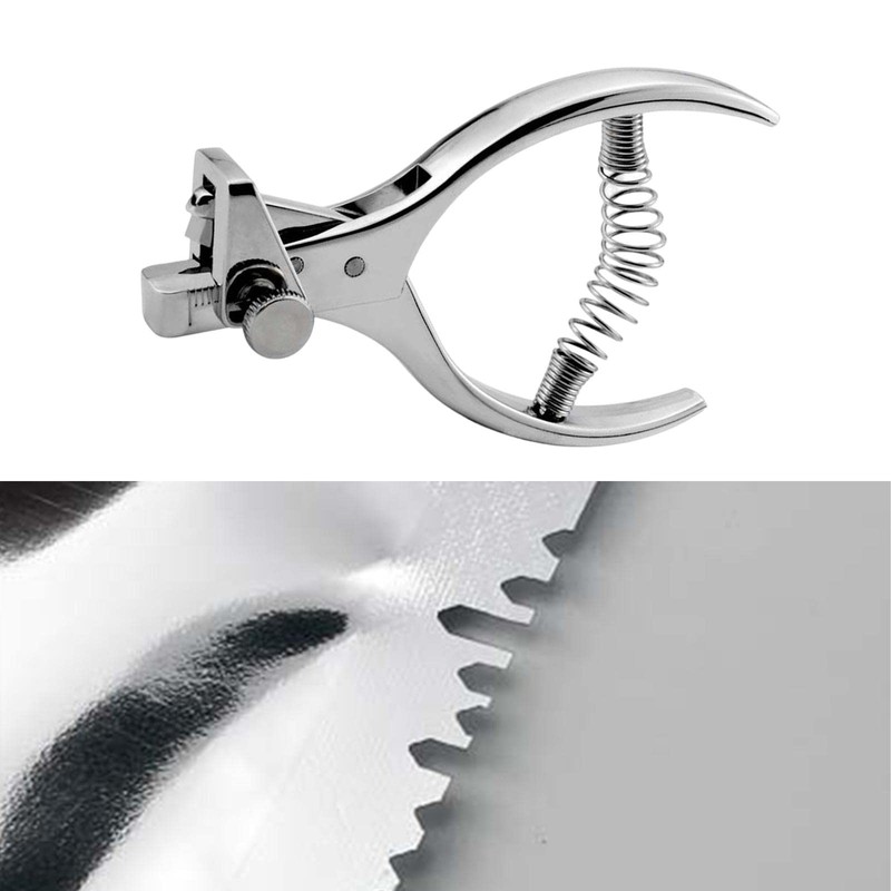 Dickly Pattern Notcher Tool Fabric Notch Punching Pliers 2mm Cut