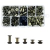 100 Sets Chicago Screws Posts, Book Binding, Screws Rivets for