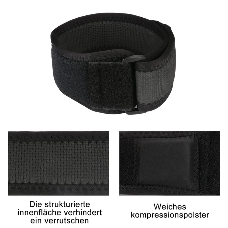 supregear IT Band Straps, 2-Pack Iliotibial Knee Thigh Hip ITB