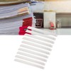 10Pcs Binding Spines Plastic Comb Spiral Coil 26 Holes 100