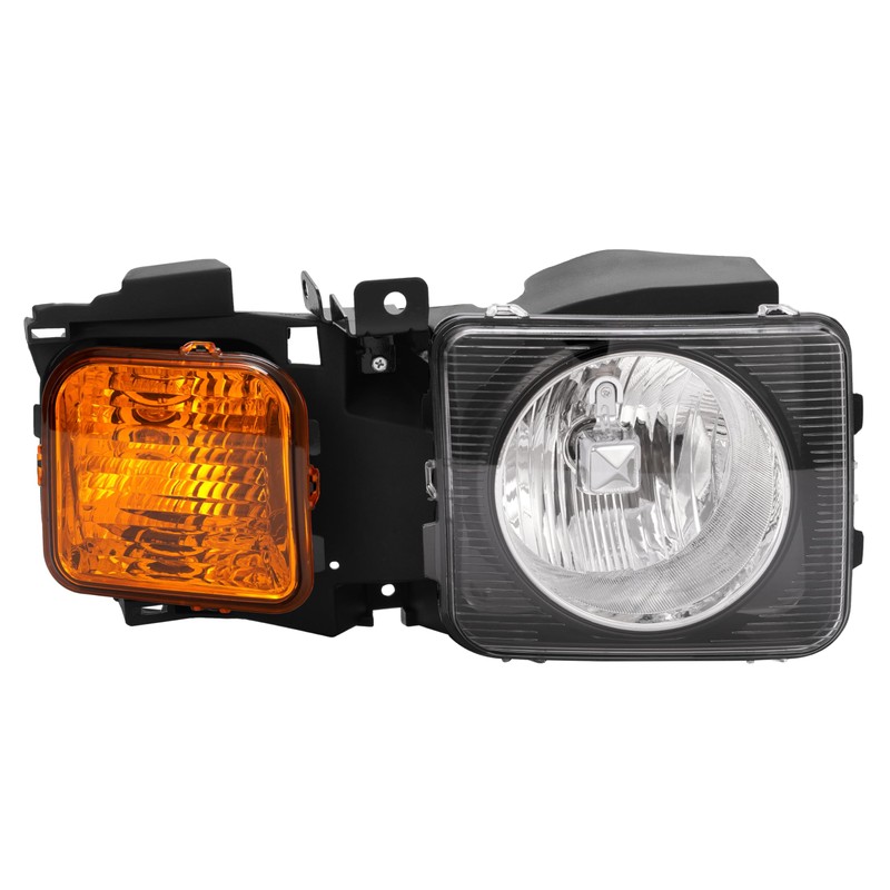 HECASA Right Headlight Compatible with 2006-2010 Hummer H3 H3T Replacement