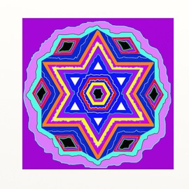 CafePress Jewish Star of David. Baby Blanket, Super Soft Newborn Swaddle