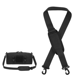 62 Inch Replacement Bag Strap,1 PCS Replacement Shoulder Straps for Bags,Golf Bag Strap,Adjustable Shoulder Strap with Pad,Bag Straps for Crossbody Handbags Laptop Luggage Golf Bag