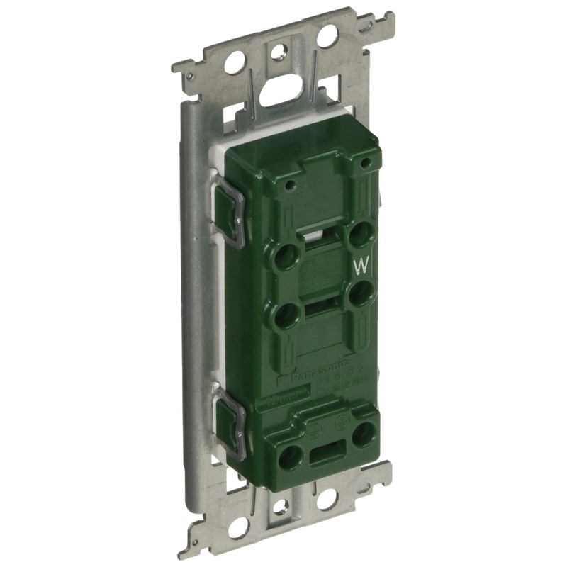 Panasonic Advanced Series Embedded Earth Terminal with Double Outlet Metal