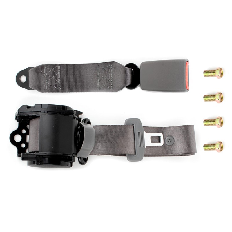 Ford 1X Retractable 3 Point Safety Seat Belt Strap Car