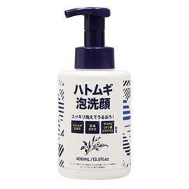 Men's Hato Wheat Foaming Face Wash, 13.5 fl oz (400 ml)