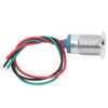 Marhynchus 4 Sets 1224V 12mm LED Indicator Light Pre Wired