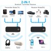 JXTZ Aux Bluetooth 5.3 Adapter for Car, 2 in 1