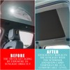 BestEvMod for Rivian R1T Foldable Roof Sunshade 2 Layer Accessories,Sunroof