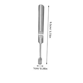 KOMBIUDA Stainless Steel Nail Cuticle Pusher Dead Skin Remover Tool Manicure Pedicure Kit for Nail Cleaning Safe Resistant Design for Home Salon Use