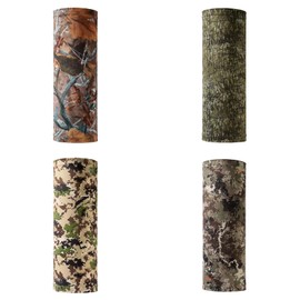 BASSDASH 4 Pack UPF 50+ UV Protection Neck Gaiter Sun Protector for Fishing Hunting Kayaking Hiking Cycling Outdoor