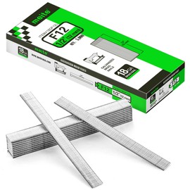 meite 1/2-Inch Brad Nails, 5,000 Count 18 Gauge 1/2" Galvanized Brad Nail F12 for Pneumatic, Electric Brad Nailer Gun (1 Box)