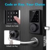 iMagic Touch Screen Deadbolt, Keyless Entry Deadbolt Lock, Electronic Keypad