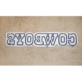 Dallas Cowboys Large Patch 13.50" L x 2.75" H