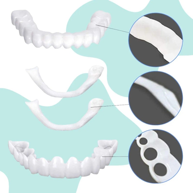 Dientes Postizos Temporal Sonrisa Dental Carilla