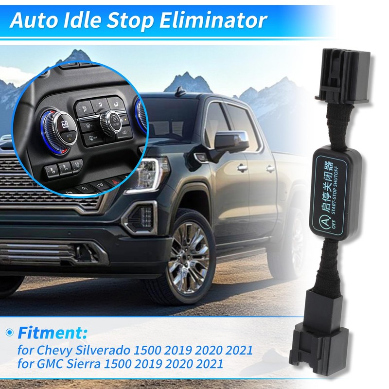 Idle Start Stop Eliminator for Chevy Silverado 1500 2019 2020