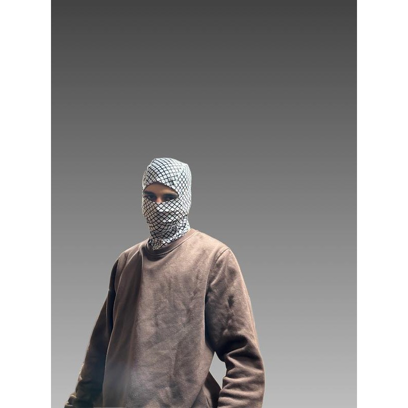 Keffiyeh Balaclava - Colour: Pink